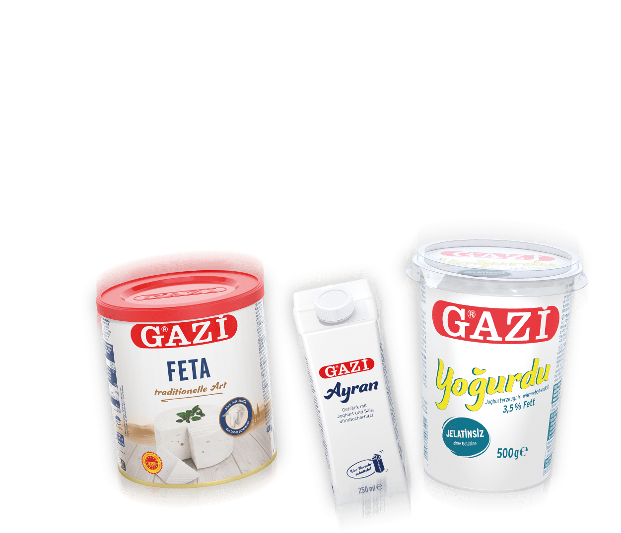 GAZİ Klassik Schafkäse Weichkäse Ayran