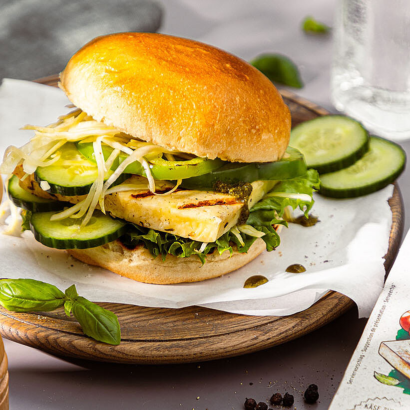 Big Green Egg Grillkäse Burger