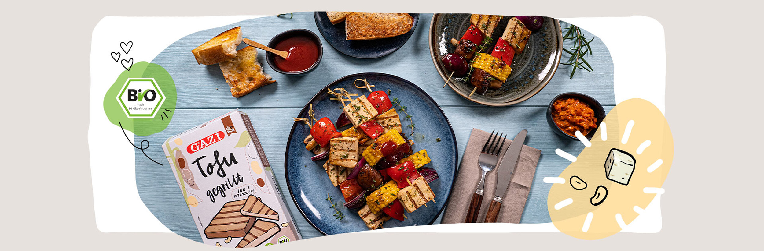 GAZi Vegan Kategorie Tofu