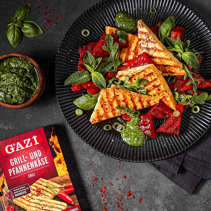 GAZi Grillkäse Chili Wassermelone