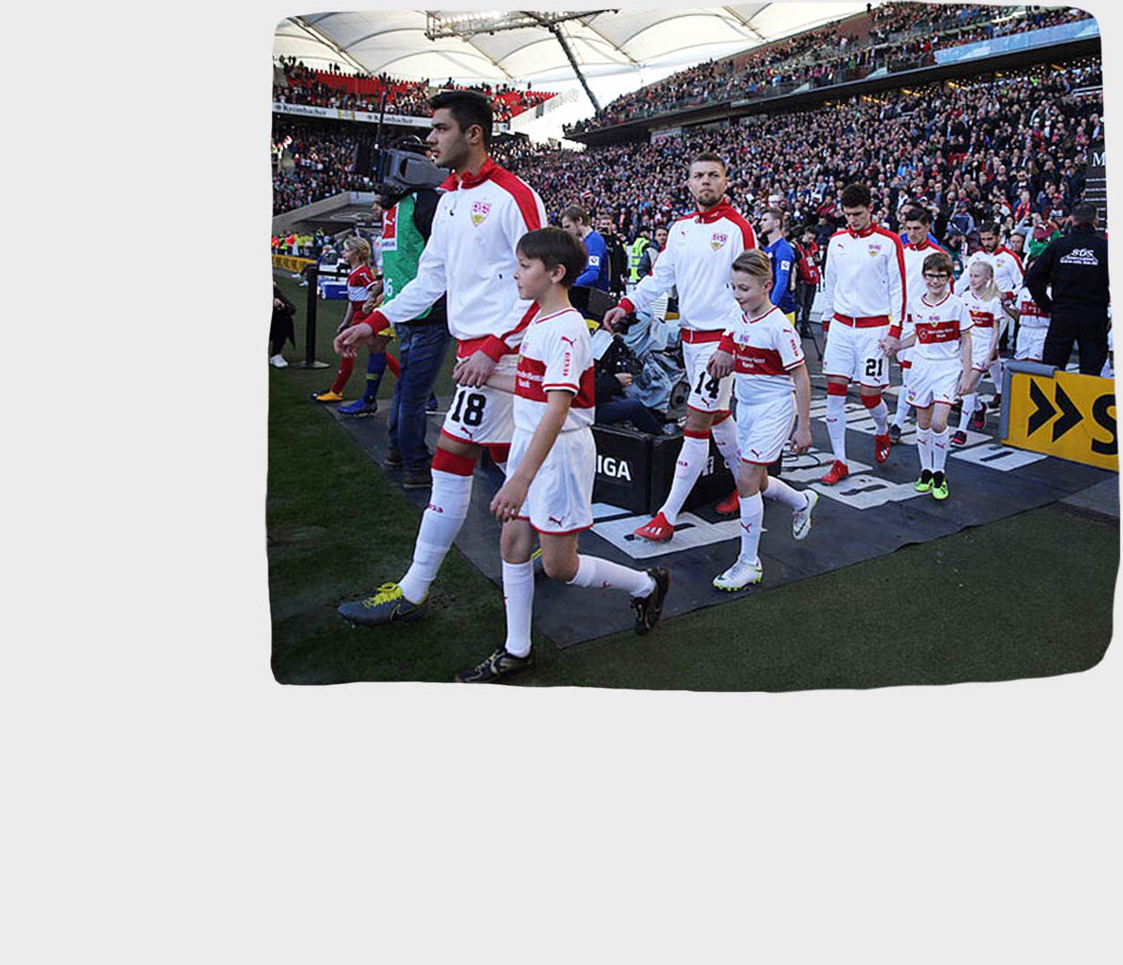 Einlaufkinder VfB Stuttgart Verlosung