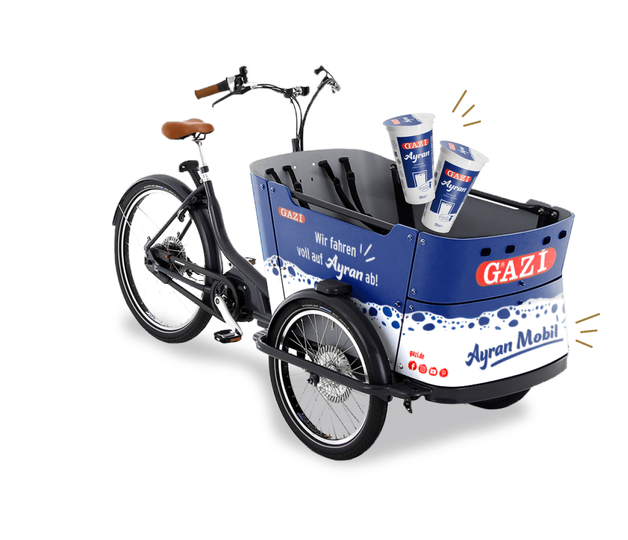 GAZi Ayran Mobil on tour