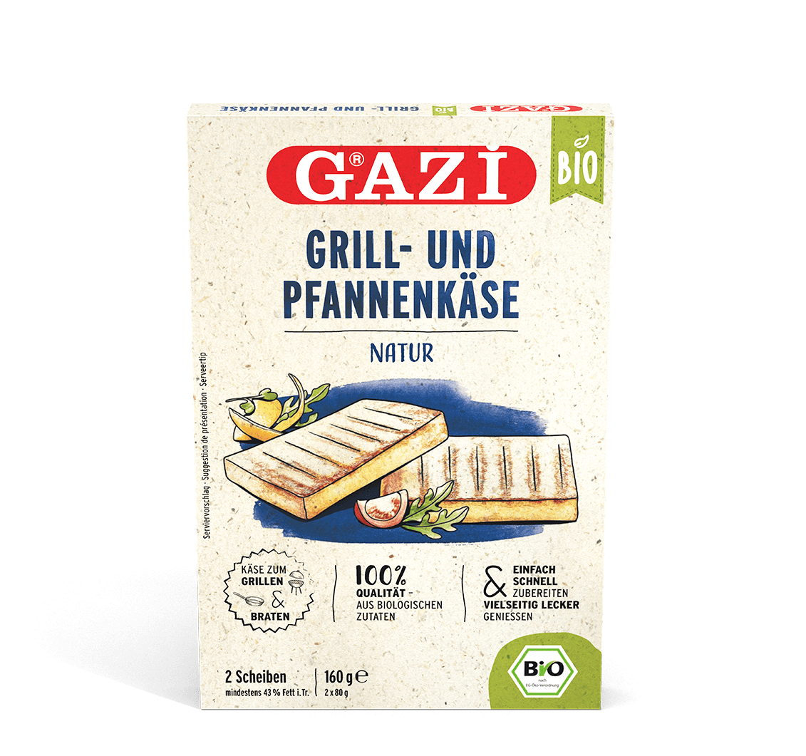 Bio Grill- und Pfannenkäse Natur