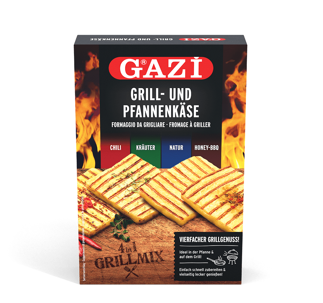Grill- und Pfannenkäse 4 in 1 Grillmix