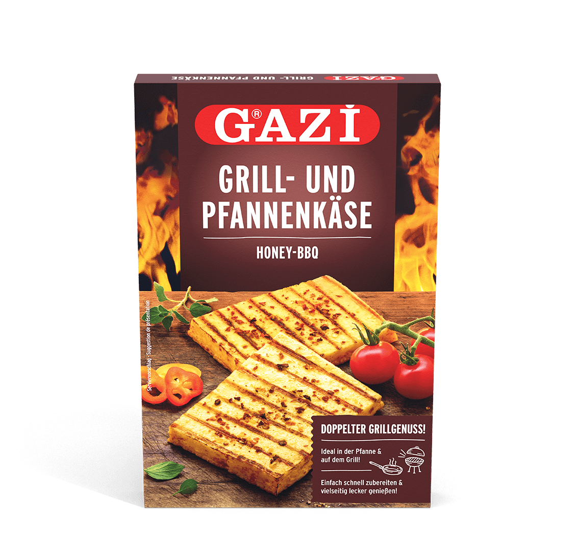 Grill- und Pfannenkäse Honey-BBQ