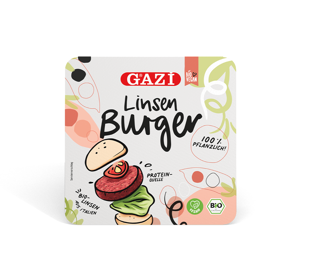 GAZi Vegan Linsen Burger