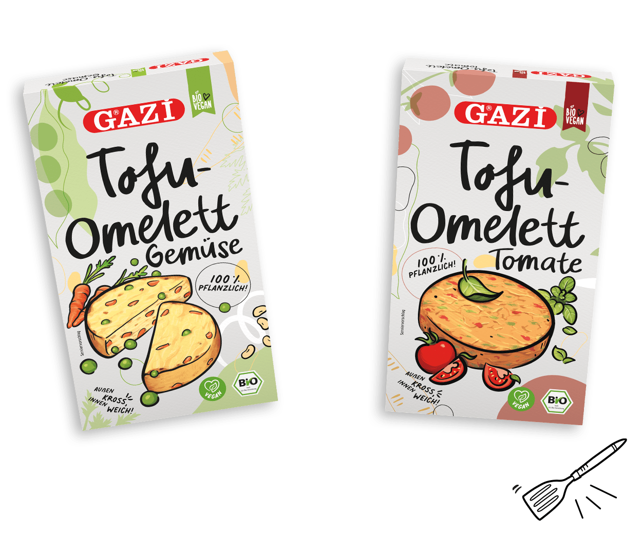 GAZi Vegan Tofu-Omelett