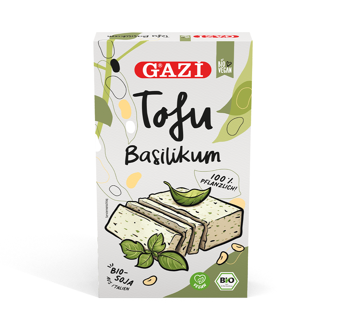 GAZi Vegan Tofu Basilikum