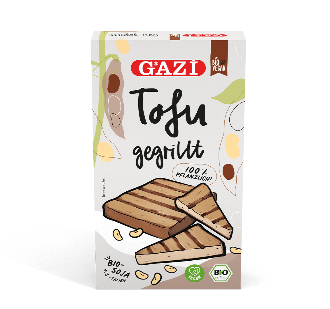 GAZi Vegan Tofu gegrillt